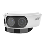 Uniview IP Dome-kamera - Pro-serie - 16 MP | 2,8 mm | microSD 512 GB - IR 50 m | Visuelt 180° | 2 kanaler