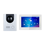 Video-intercom-kit - Teknologi 2-tråds og PoE - Inkl. pult, monitor, 2-tråds hub og beslag - Mobil-app med P2P - Overflademontering