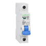 Magnetotermisk afbryder - Nominel strøm 32A - 1-polet (enfasede installationer) - Type C-karakteristik - Til DIN-skinne - Opfylder standard IEC/EN 60898-1