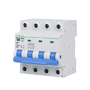 Magnetotermisk Overspændingsbeskytter - Nominel strøm 50A - 3+N poler (trefasede installationer) - Type C kurve - Til DIN-skinne - Opfylder IEC/EN standard 60898-1