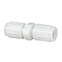 Lige tilslutningsstykke til sensorrør - Fremstillet af PVDF-materiale - Designet til PTFE 6/4 mm