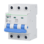 Magnetotermisk Overstrømsafbryder - Nominel strøm 32A - 3 poler (trefaseanlæg) - Type C karakteristik - Til DIN-skinne - Opfylder IEC/EN standard 60898-1