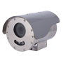 Eksplosionssikker IP-kamera 4 Mpx - 1/1.8" Progressive Scan CMOS - 2,8 mm fast objektiv - IR-LED'er rækkevidde 40 m - Rustfrit stålhus 304 korrosionsbestandigt - ATEX | CNEX | IECEX