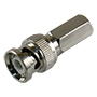SAFIRE hurtigstik - BNC til skrue - Kræver ikke crimptang - 35 mm (D) - 14 mm (B) - 15 g