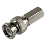 SAFIRE hurtigstik - BNC til skrue - Kræver ikke crimptang - 35 mm (D) - 14 mm (B) - 15 g