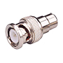 Stik - BNC han - RCA hun - 25 mm (D) - 10 mm (B) - 5 g