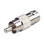 Adapter - BNC hun - RCA han - 35 mm (D) - 10 mm (B) - 5 g