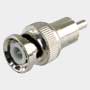 Safire adapter - BNC han - RCA han - 32 mm (D) - 13 mm (B) - 8 g
