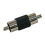 Adapter - RCA han - RCA han - 34 mm (D) - 9 mm (B) - 5 g