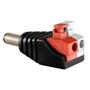 Safire - Easy connect DC Jack hanstik - Output +/- med 2 terminaler - 38 mm (D) - 13 mm (B) - 5 g