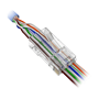 RJ45 stik til crimpning - Special kategori 5 - Frontåbning for nem installation - 8P8C - 50 stk (pris pr. stk)