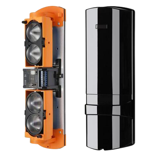Infrarød barriere detektor - Kablet | 4 stråler | AND OR funktion - Maks. detektionsafstand 150 / 450 m - Høj konfigurationskapacitet - Tamper | Relæ udgange | LED Display - Strømforsyning 12~24VDC/VAC