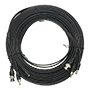 Kombineret kabel RG59 + Audio + DC - Mini RG59 med BNC stik - Lydkabel via RCA - Strømkabel via Jack - Længde 20 m - Lavt tab