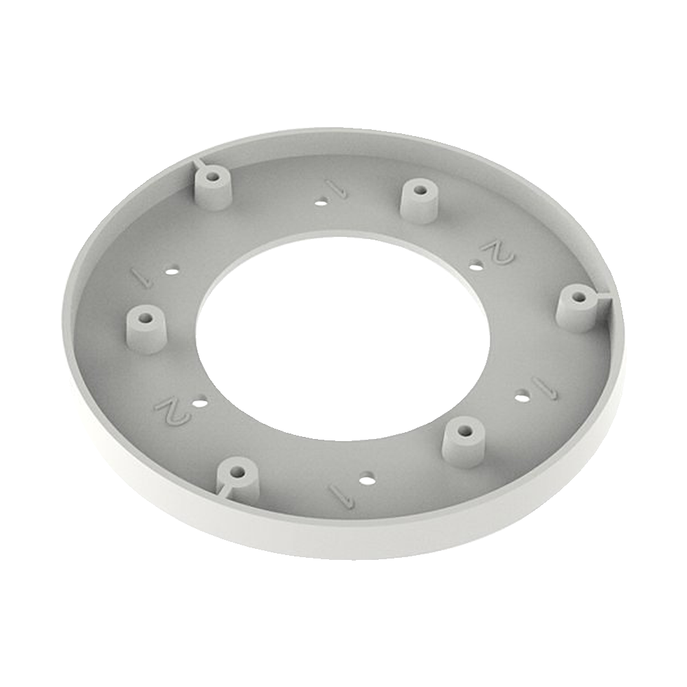Hikvision - Adapter - Loftbeslag - Til dome kamera - Aluminiumslegering - Hvid farve