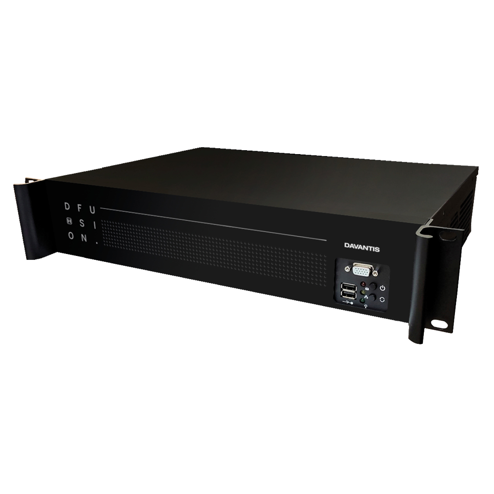 Davantis DFusion Server - 4 kanaler DFusion analyse inkluderet - Intel® CPU - Nvidia GPU - I-LIDS/CNPI Certificering