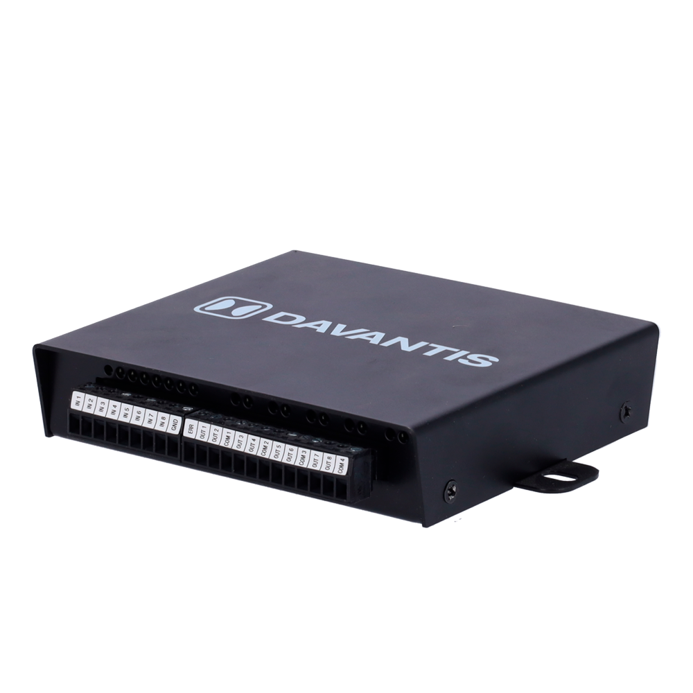 Davantis eksternt modul 8 relæer - USB forbindelse - 8 relæ udgange