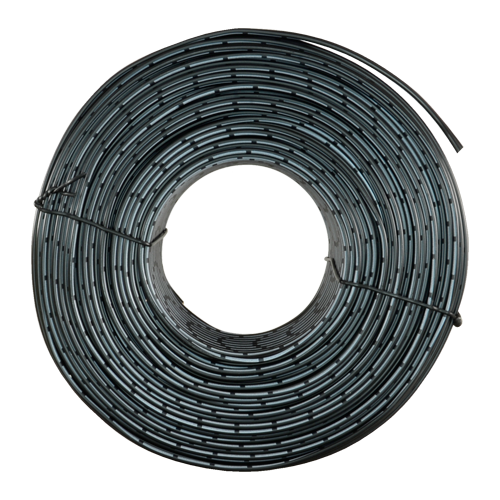 Kabeltromle 100 meter - Sort og rød farve - Parallel DC - 2 x 0,75 mm - CCA indre leder 11/0,3 mm - PVC isolering 2,5 mm