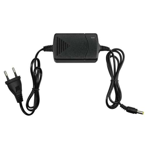Elektronisk strømforsyning - 12 V / 1500 mA - Format med forlængerkabel - 32 (H) x 47 (W) x 86 (D) mm - 163 g - Stabiliseret og beskyttet